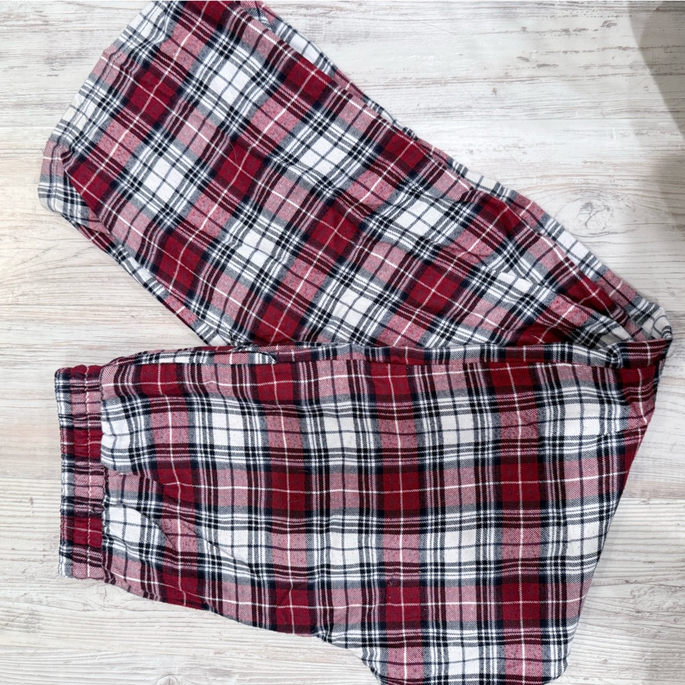Garage Red and Blue Plaid PJ Pants